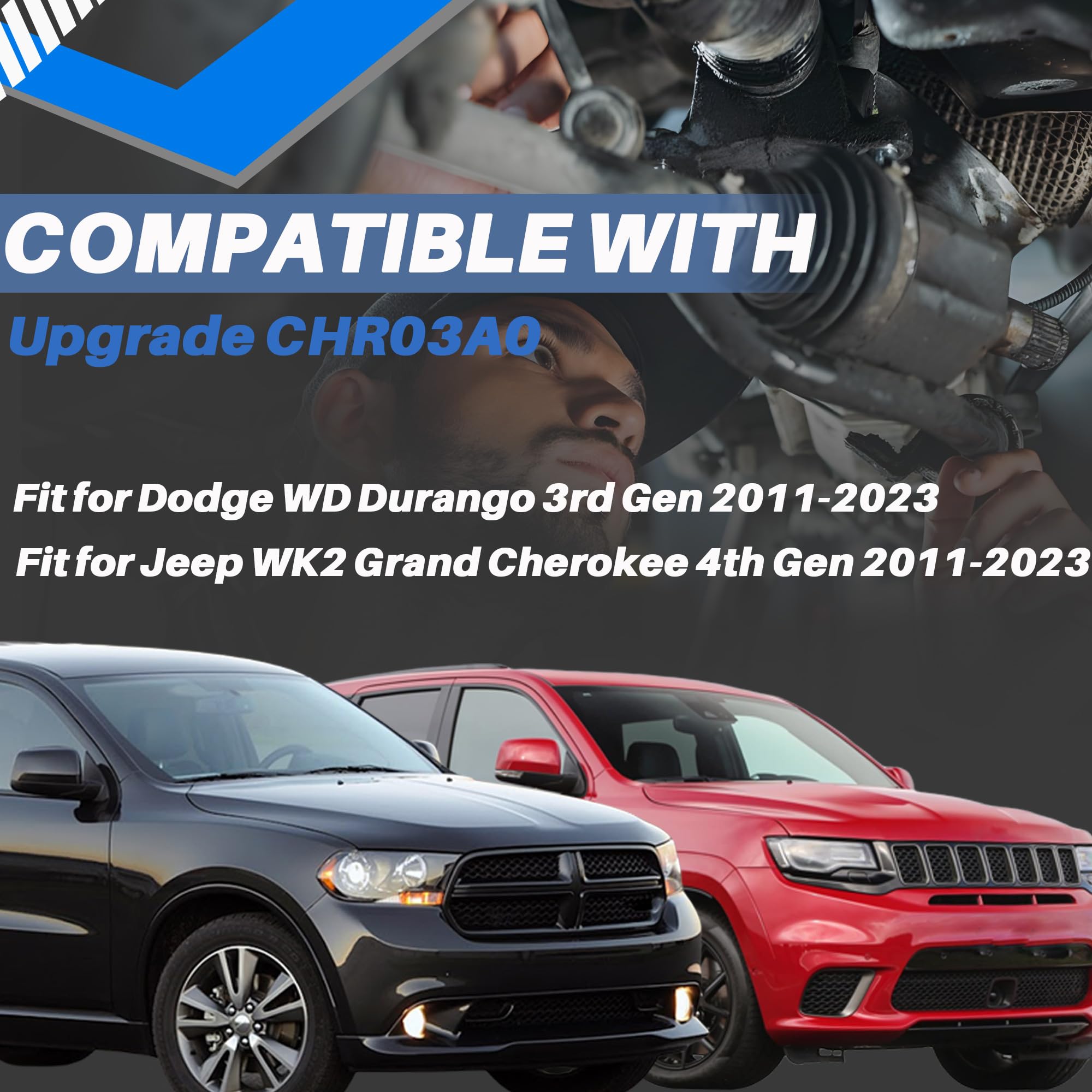 FEIMAOTUI installed under durability-tested vehicle reducing vibration