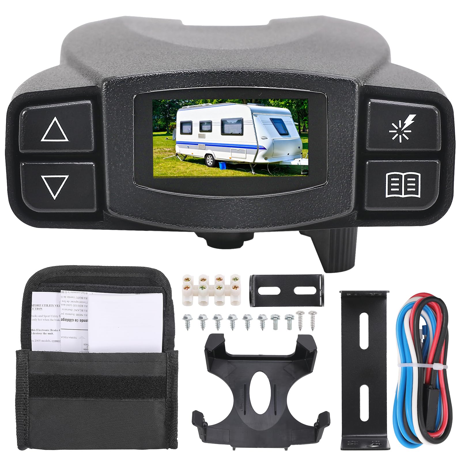 FEITON front view showing compact controller and clear display for easy monitoring