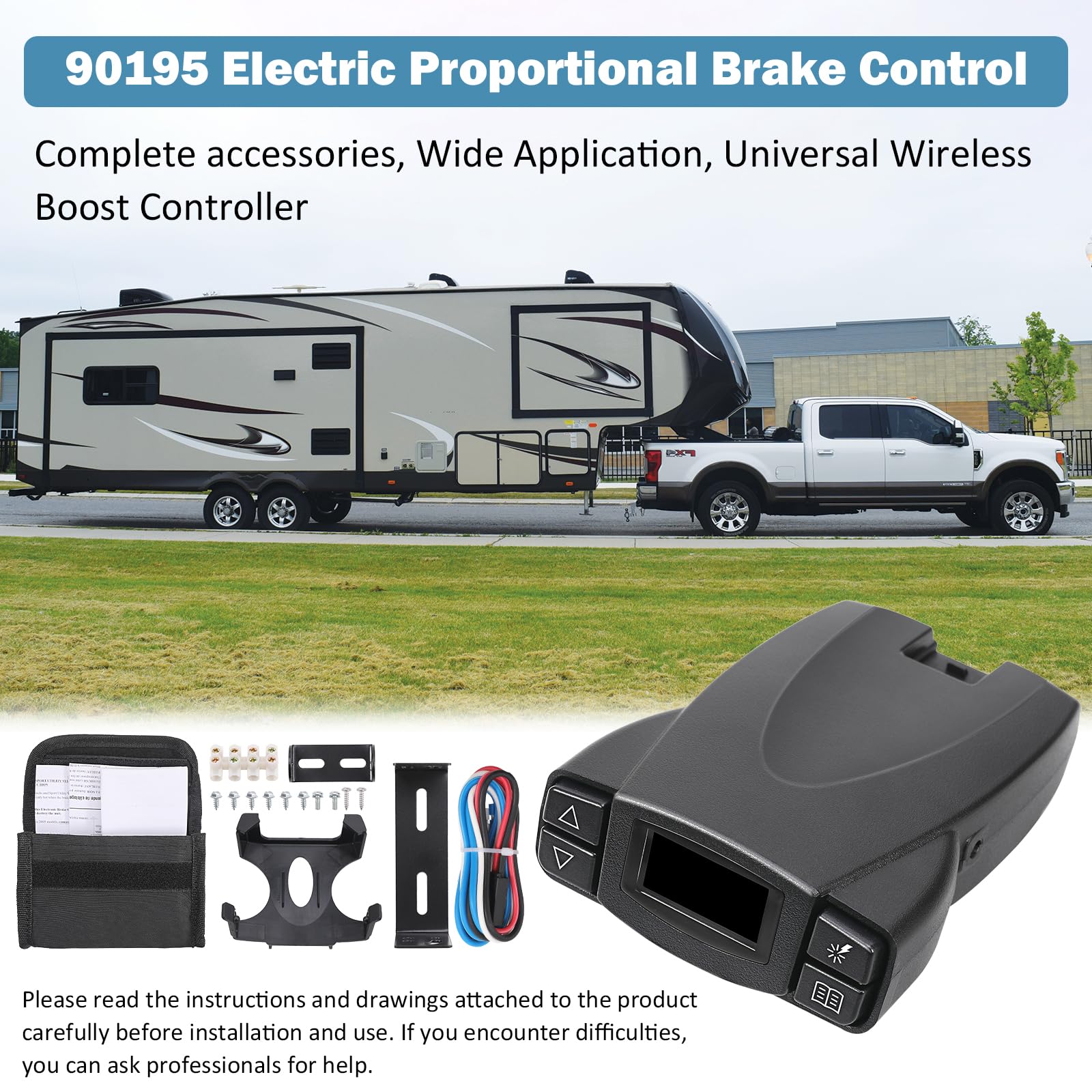 FEITON scale comparison demonstrating compact size for versatile vehicle fitment