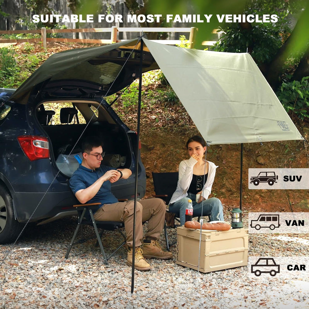 FEIWOOD GEAR suction cup fastened to vehicle demonstrating rack-free mount