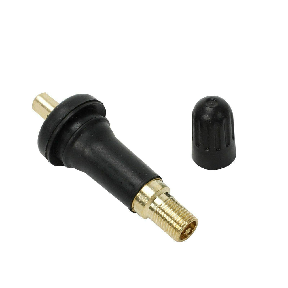 Fekuar valve stems on a garage bench illustrating readiness for tire maintenance