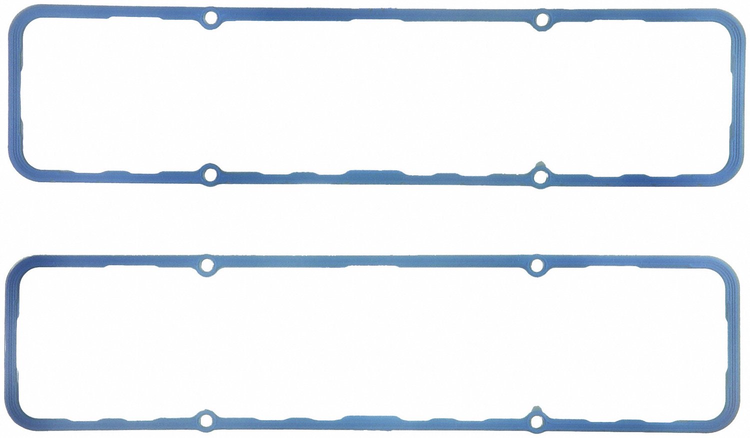 Close-up of Fel-Pro DRiV gasket steel core and molded silicone edge demonstrating durable sealing and strength