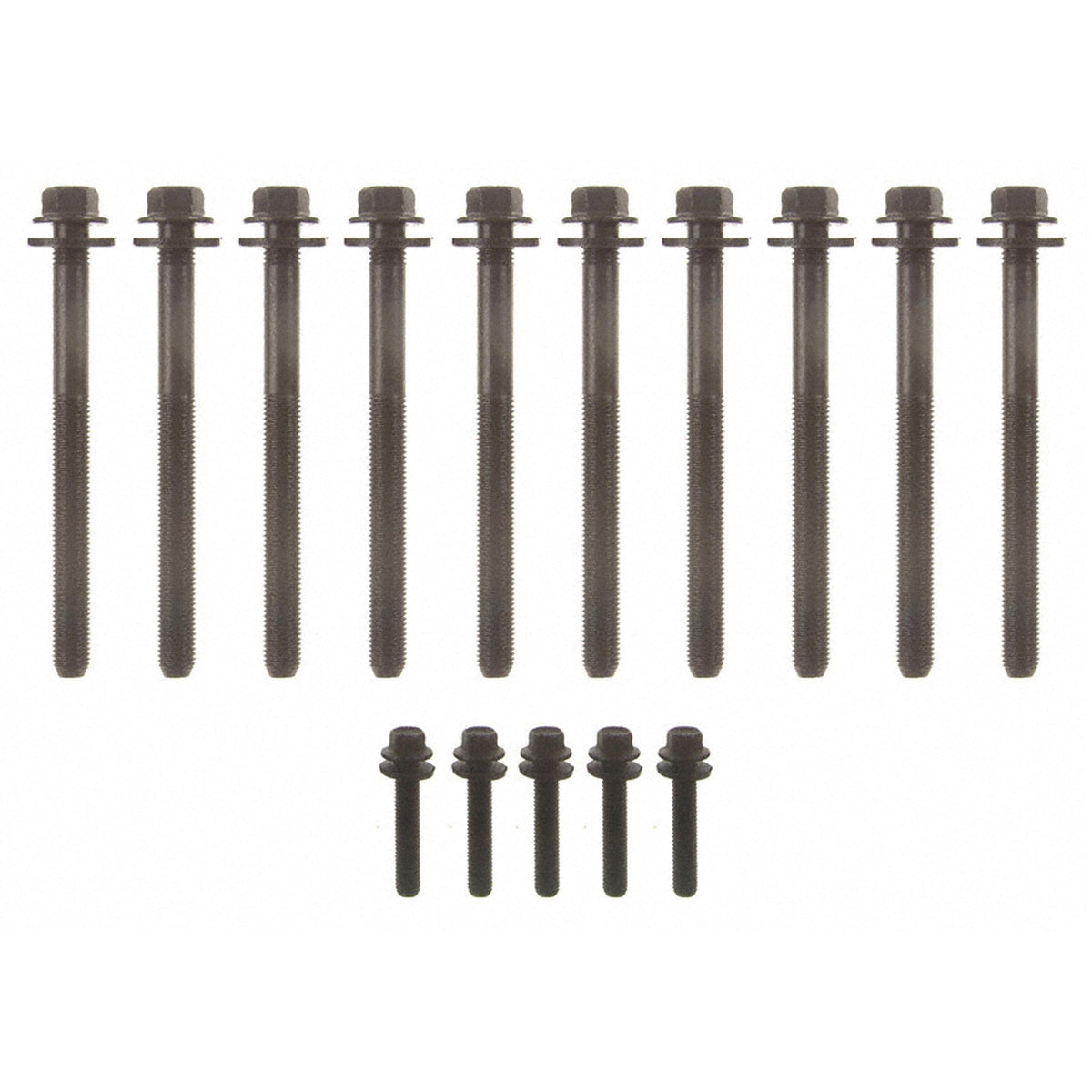 Fel-Pro front packaging showing bolt set and fit information for reliable replacement