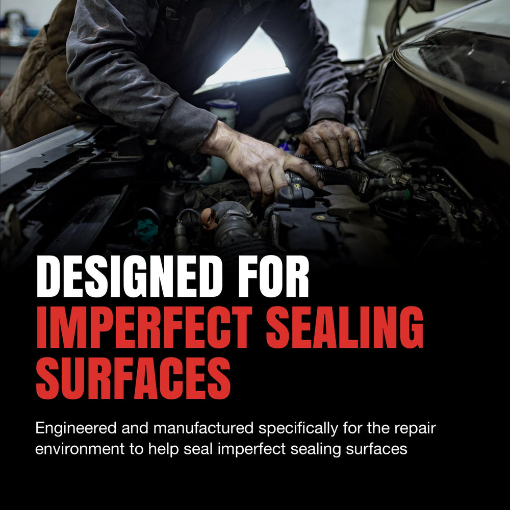 Fel-Pro close-up of gasket material texture for improved sealing