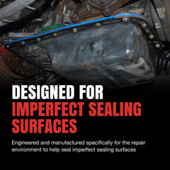Fel‑Pro full gasket assembly laid flat highlighting one‑piece construction and alignment