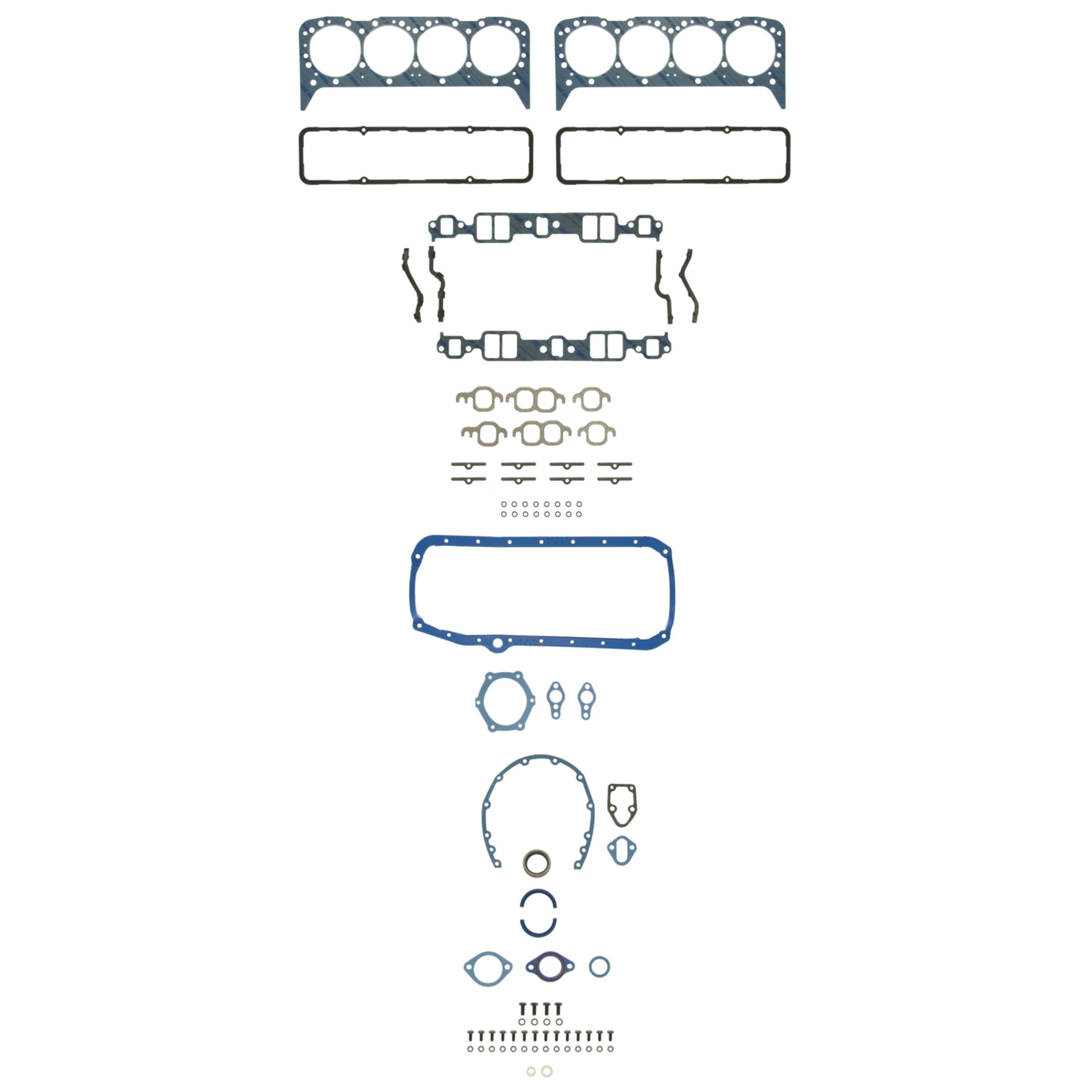 Fel-Pro head gasket close-up showing sealing surface and durability for reliable compression