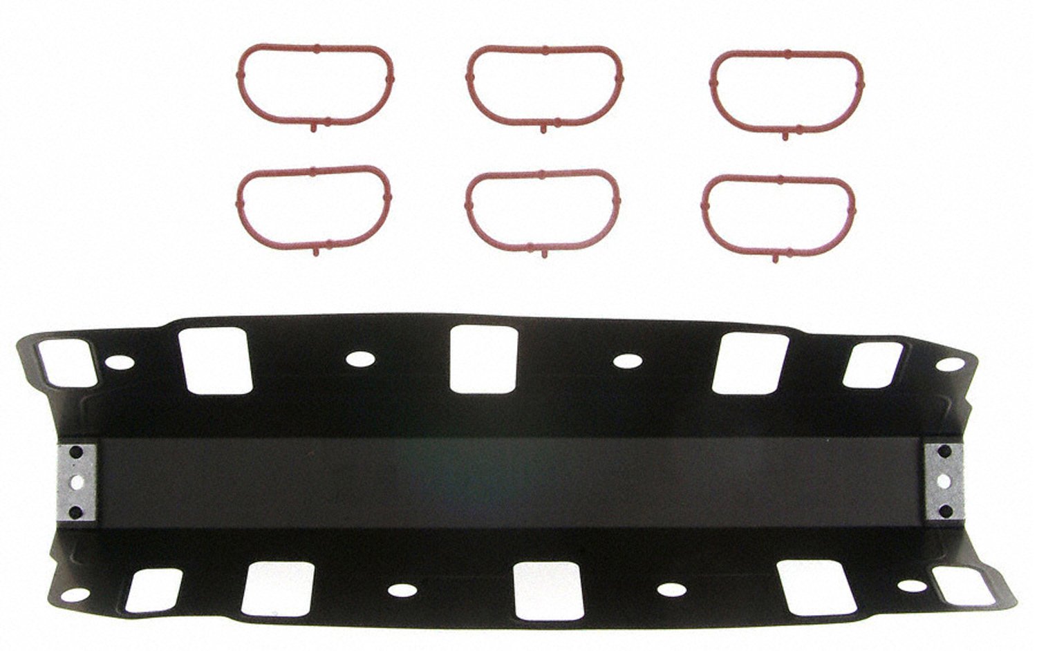 Fel-Pro kit beside ruler showing scale for identification and fit