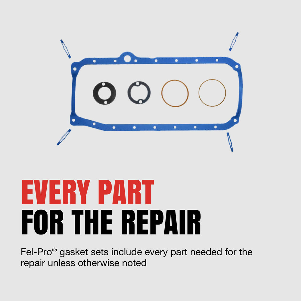 Fel-Pro kit in garage use illustrating easier repair and professional finish