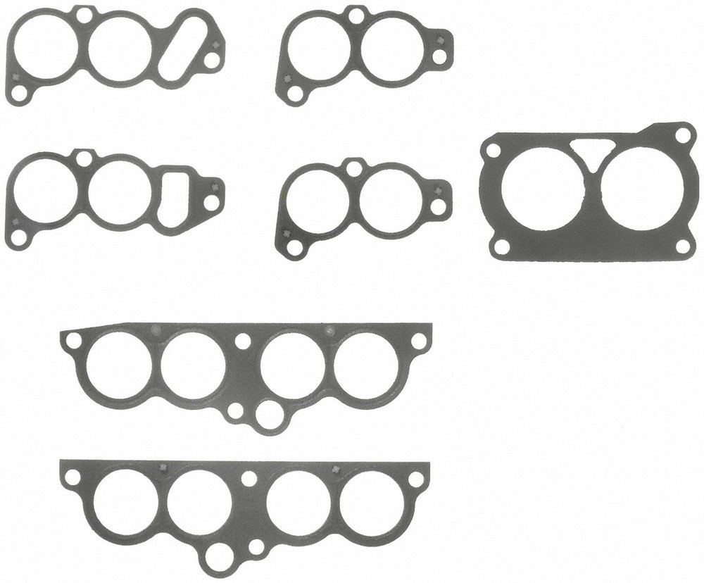 Fel-Pro MS 93160 gasket close-up showing texture and seal features for durable intake sealing