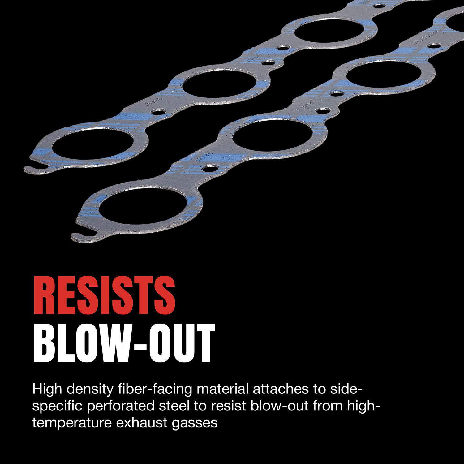 Fel-Pro nonstick coating surface close-up, helping cleaner removal and reuse