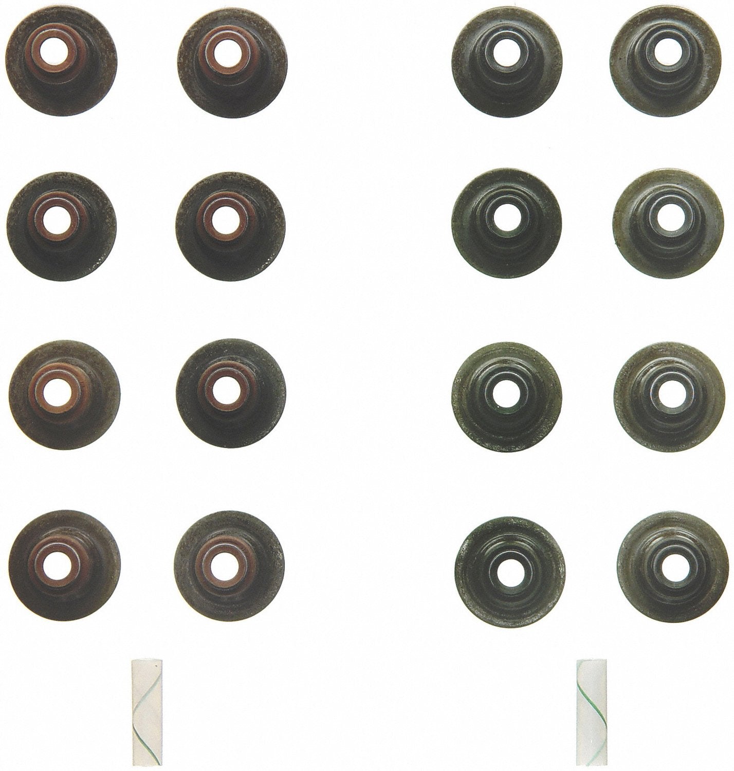 Fel-Pro packaging label with fitment details, helps confirm compatibility