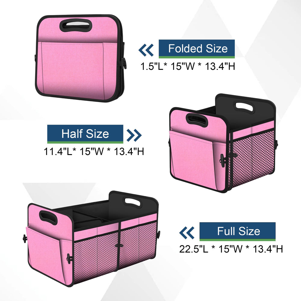 Femuar folded flat for compact storage and easy stowing benefit