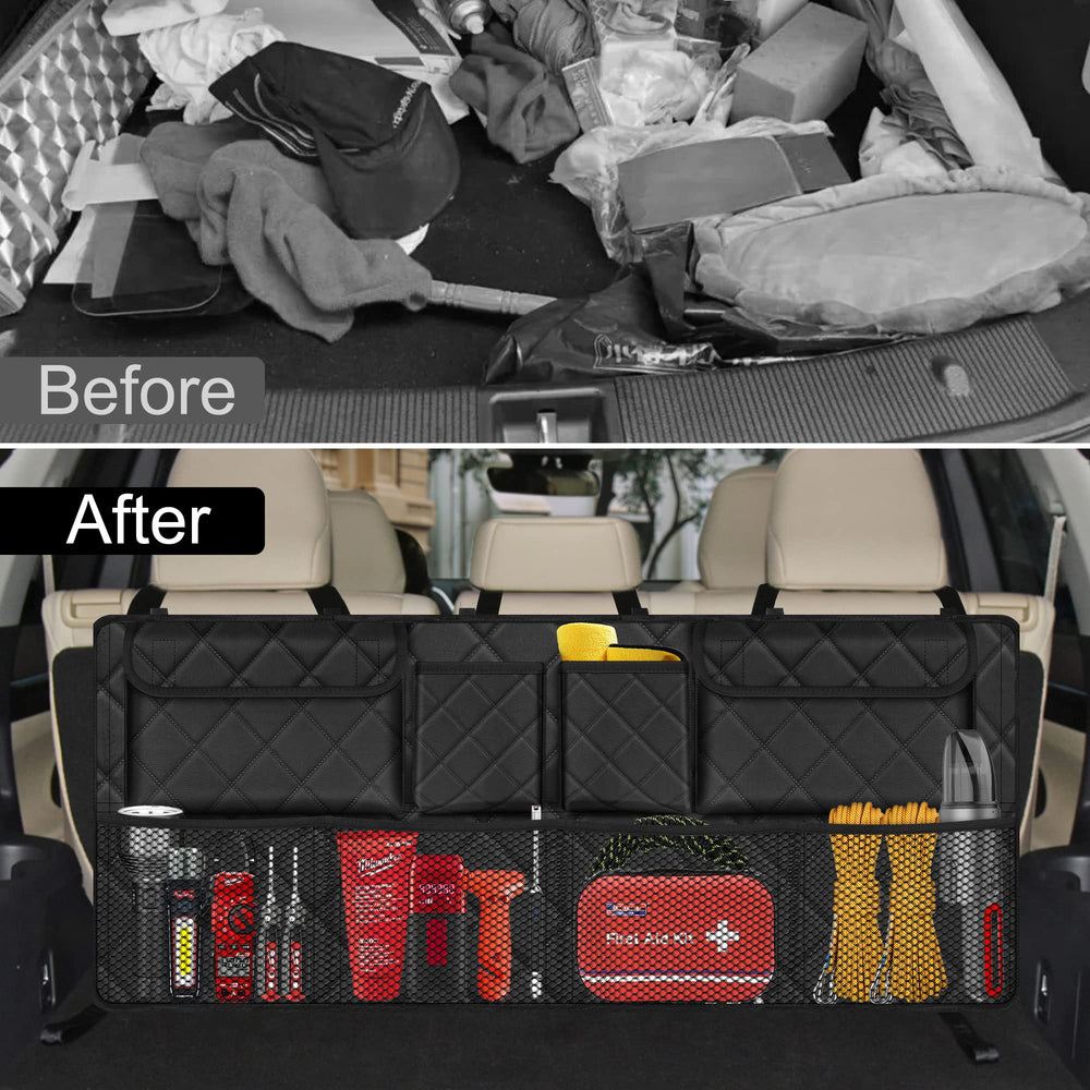 Femuar holding groceries to show reinforced load-bearing and spill-resistant benefit