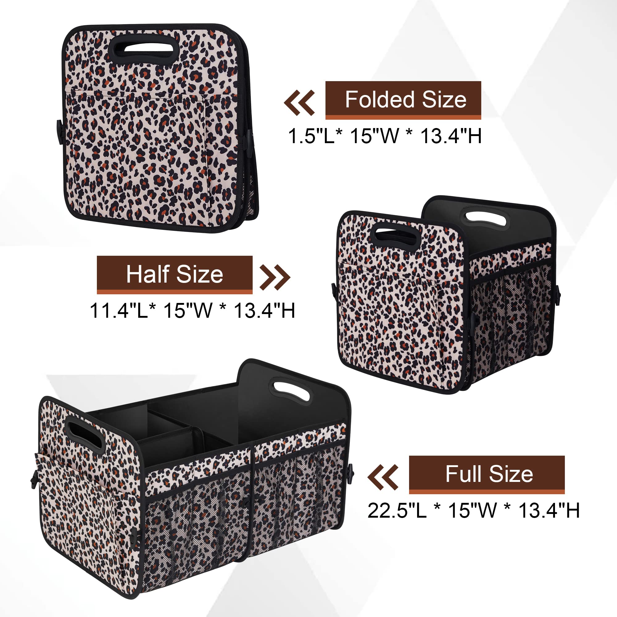 Femuar installed in car trunk demonstrating tidy cargo and secure fit