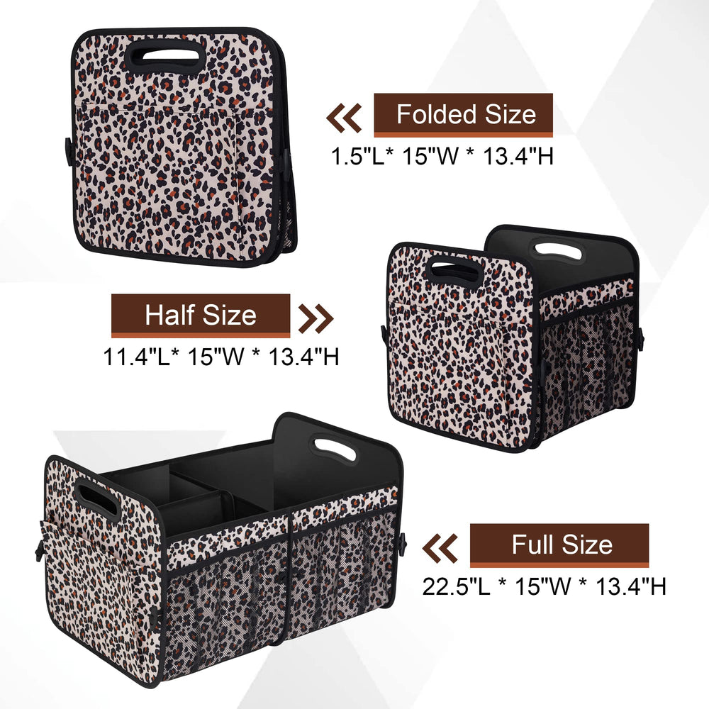 Femuar installed in car trunk demonstrating tidy cargo and secure fit