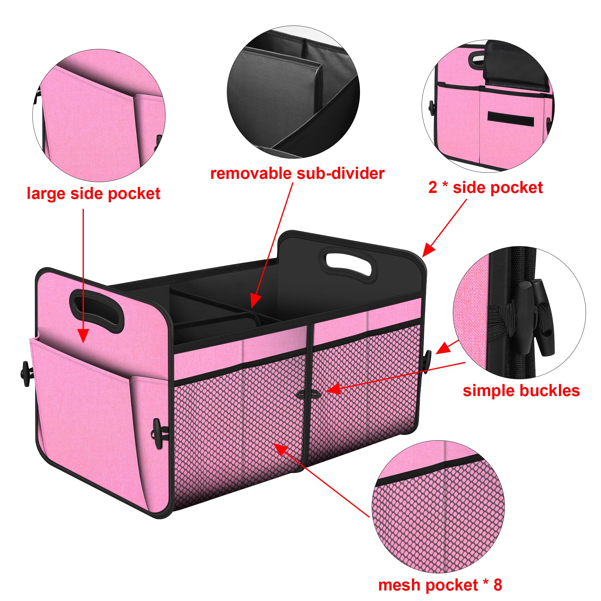 Femuar in-use with groceries showing organized transport and quick loading benefit