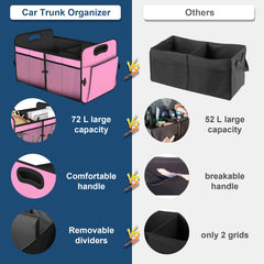 Femuar waterproof base detail protecting trunk from spills and simplifying cleaning benefit