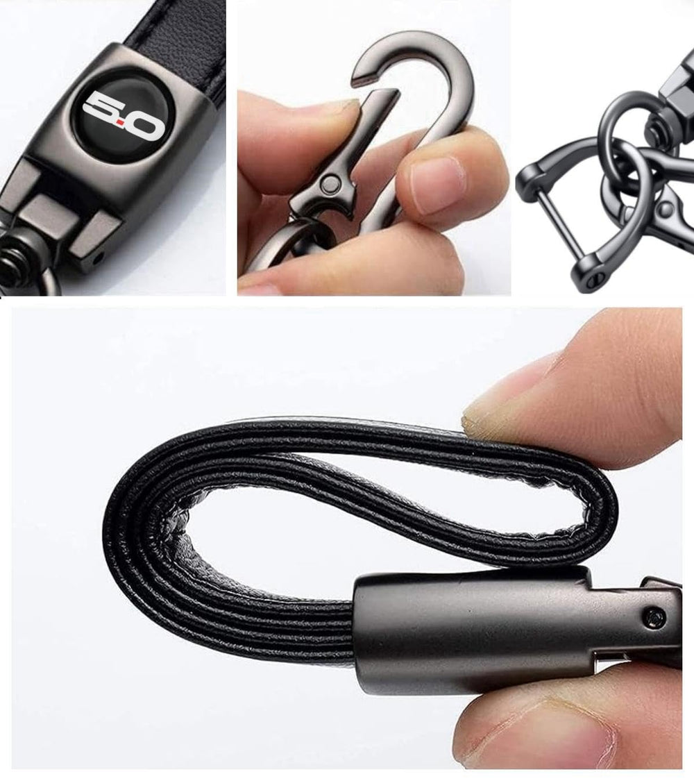 FENGMUZX clipped to belt loop demonstrating secure portable access