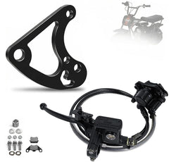 Feralmoto front package view showing complete brake kit and ready to install