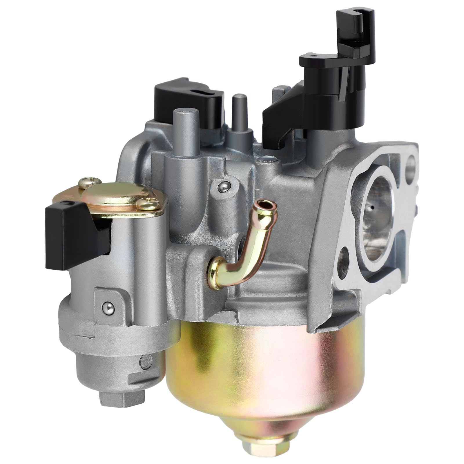 Ferilter carburetor mounting flange and gasket, ensures correct sealing and fit