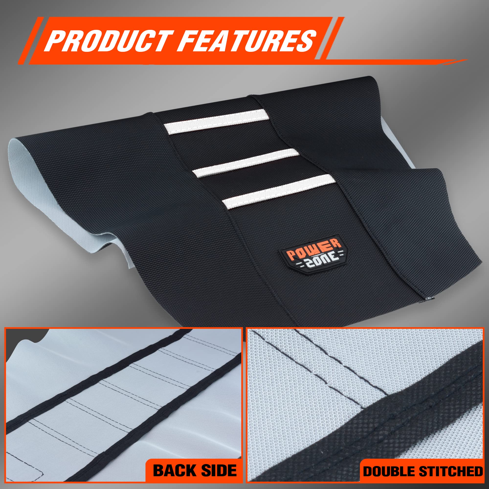 fewfuss material label close-up highlighting rugged construction and longevity
