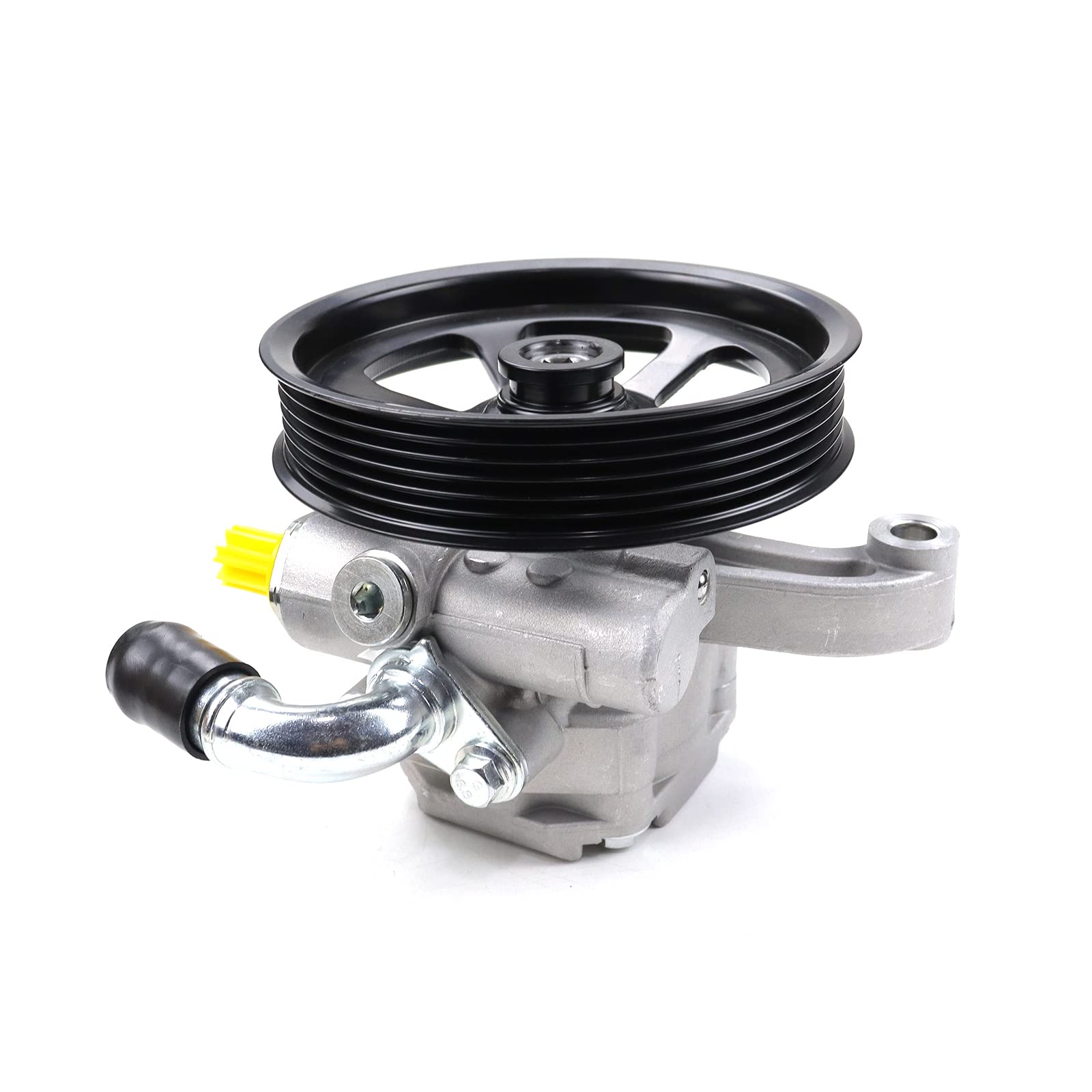 FEXON power steering pump front view showing ready-to-install unit and confident fit