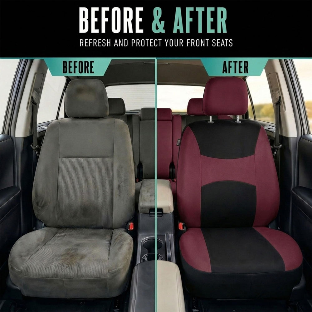 FH Group size comparison with headrest removed clarifies fit