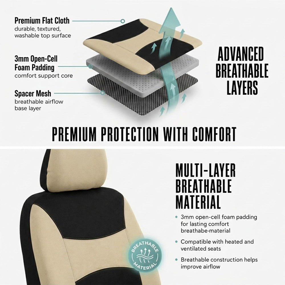 FH Group seat belt pad close-up adding comfort and style