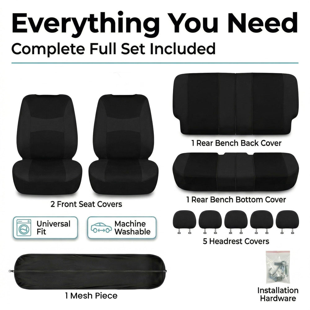 FH Group seat cover pocket storage detail convenient spot for small items
