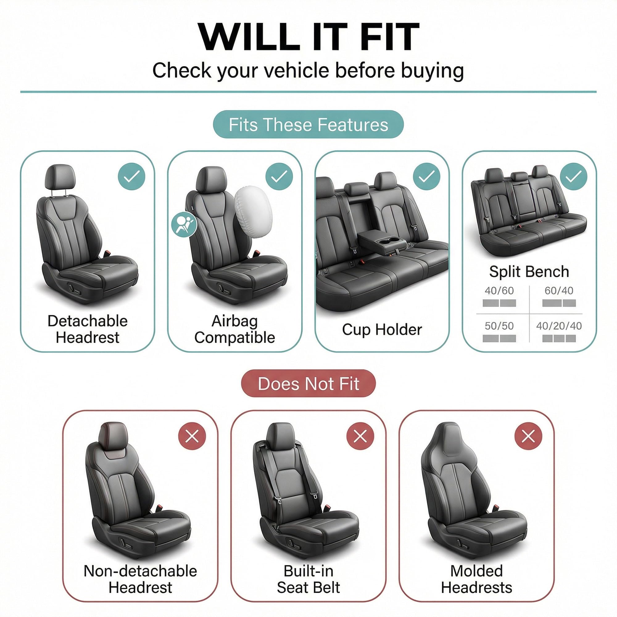 FH Group steering wheel cover close-up enhancing grip and comfort