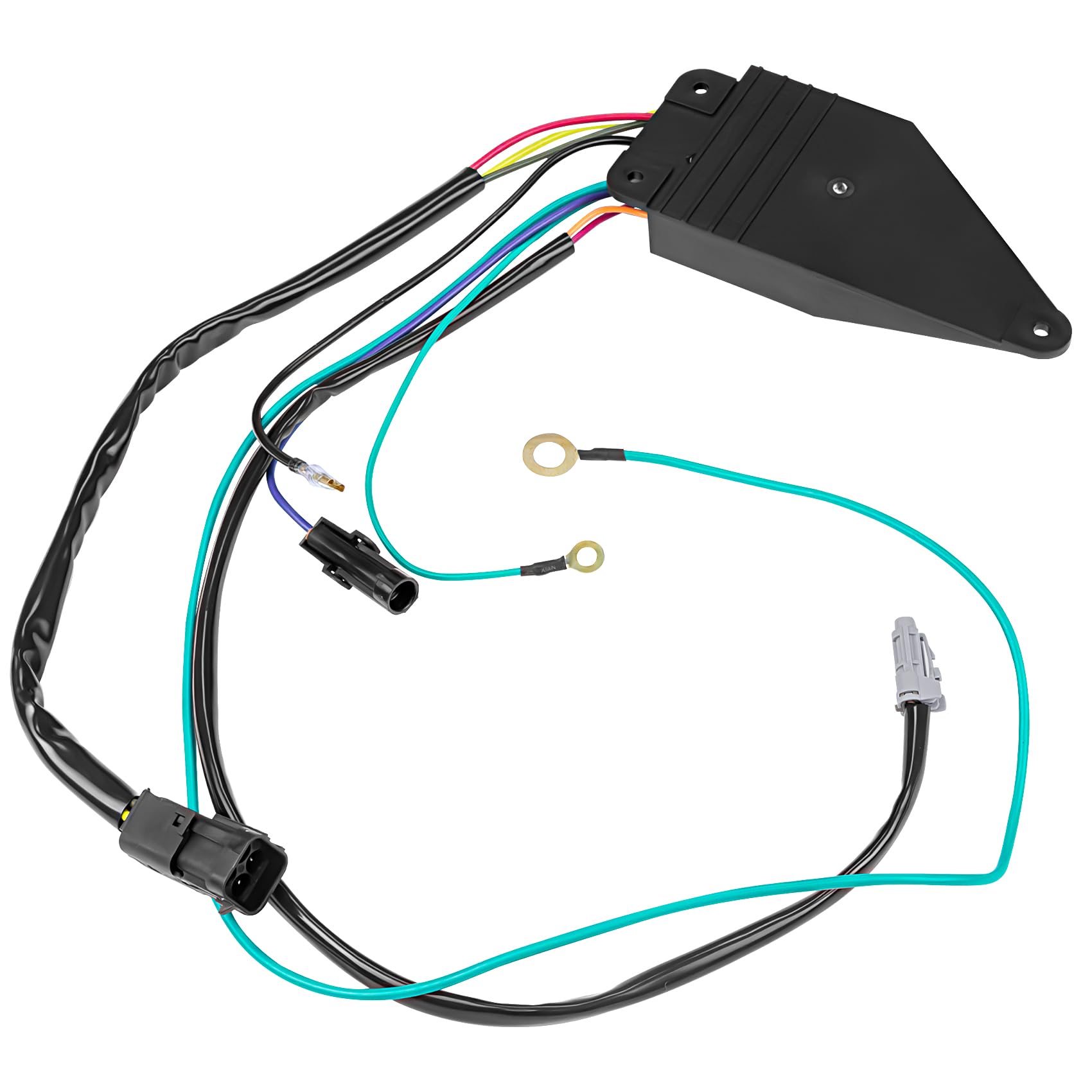 FHRHRY controller front view showing mounting holes and benefit of easy replacement