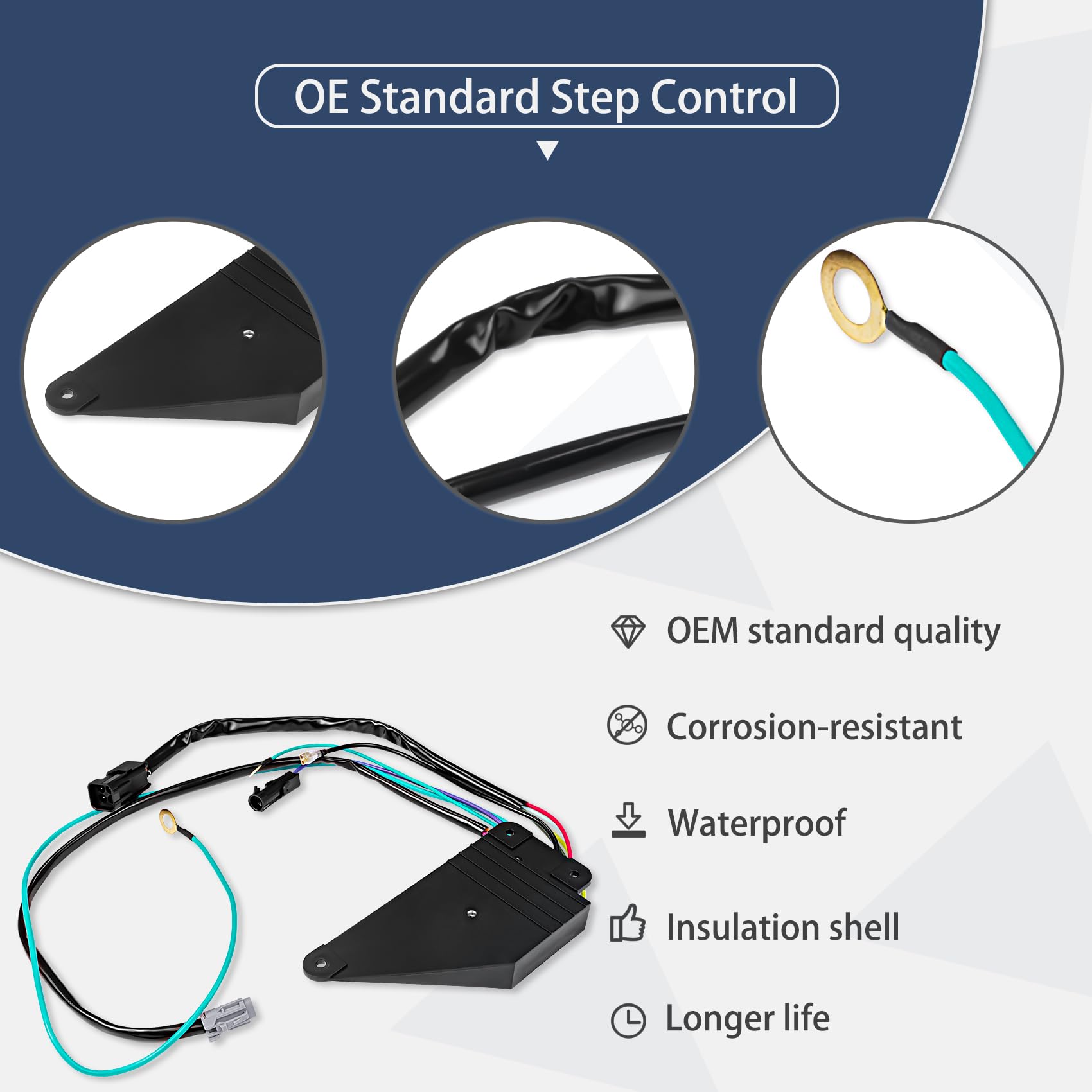 FHRHRY controller wiring harness connected for reliable OEM-style electrical fit