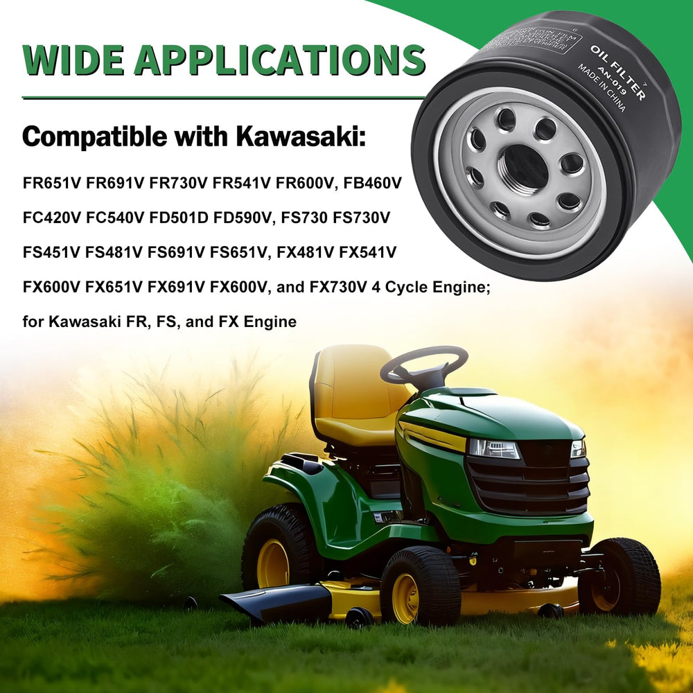 FHSJXR installed on a Kawasaki engine demonstrating correct OEM-style fit