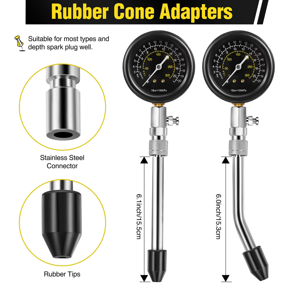 Fiada spark plug tester connected to plug diagnosing ignition quickly benefit