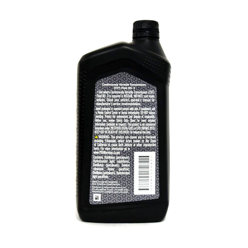 Fiaypoy Nissan NS3 pouring in use into transmission funnel demonstrating easy pour and clean refill
