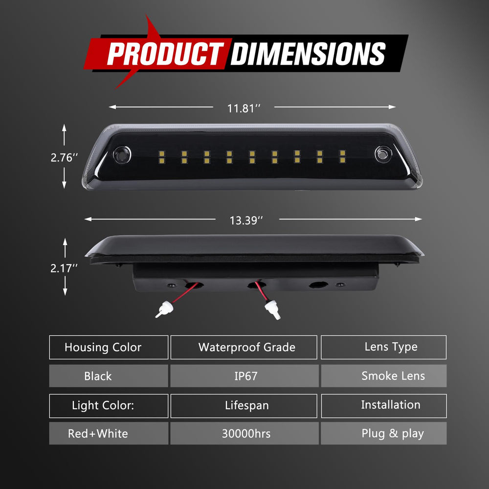 FIERYRED lifestyle night visibility shot showing improved rear visibility benefit