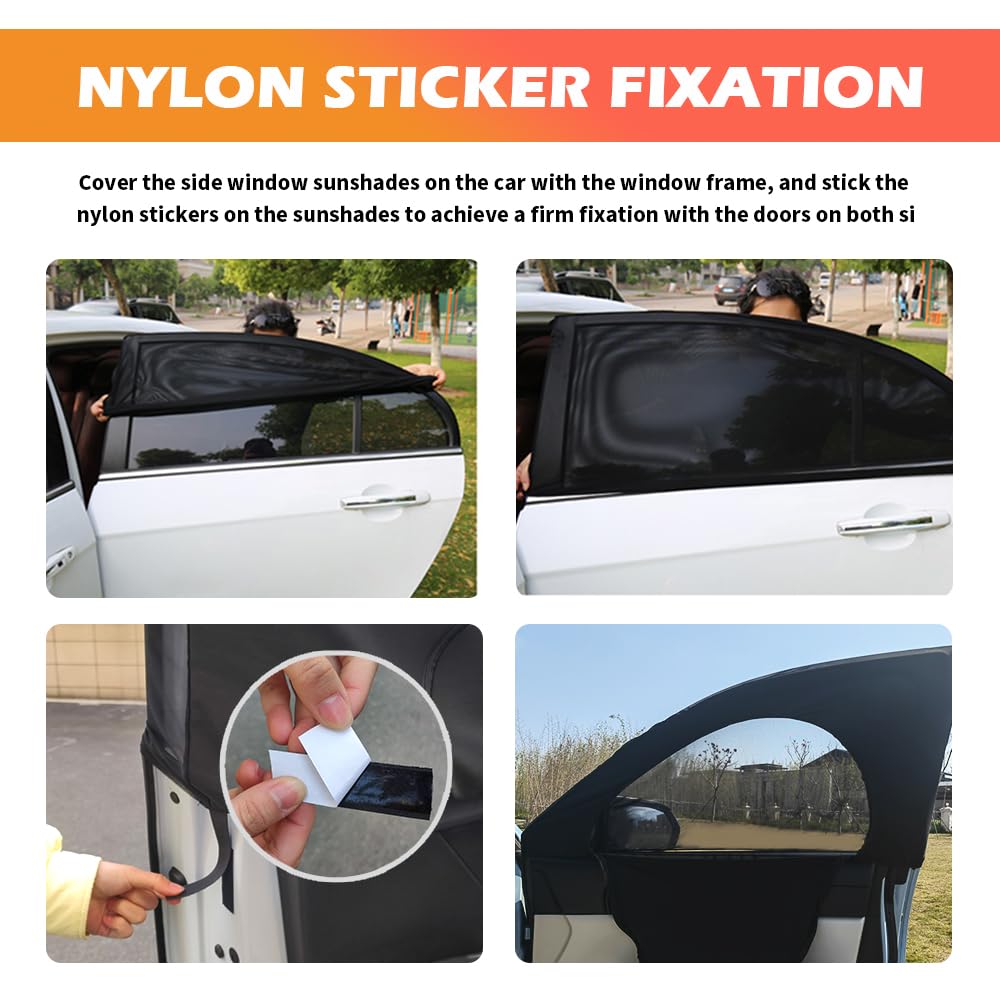 Figpade folded shades compact for easy storage in glovebox