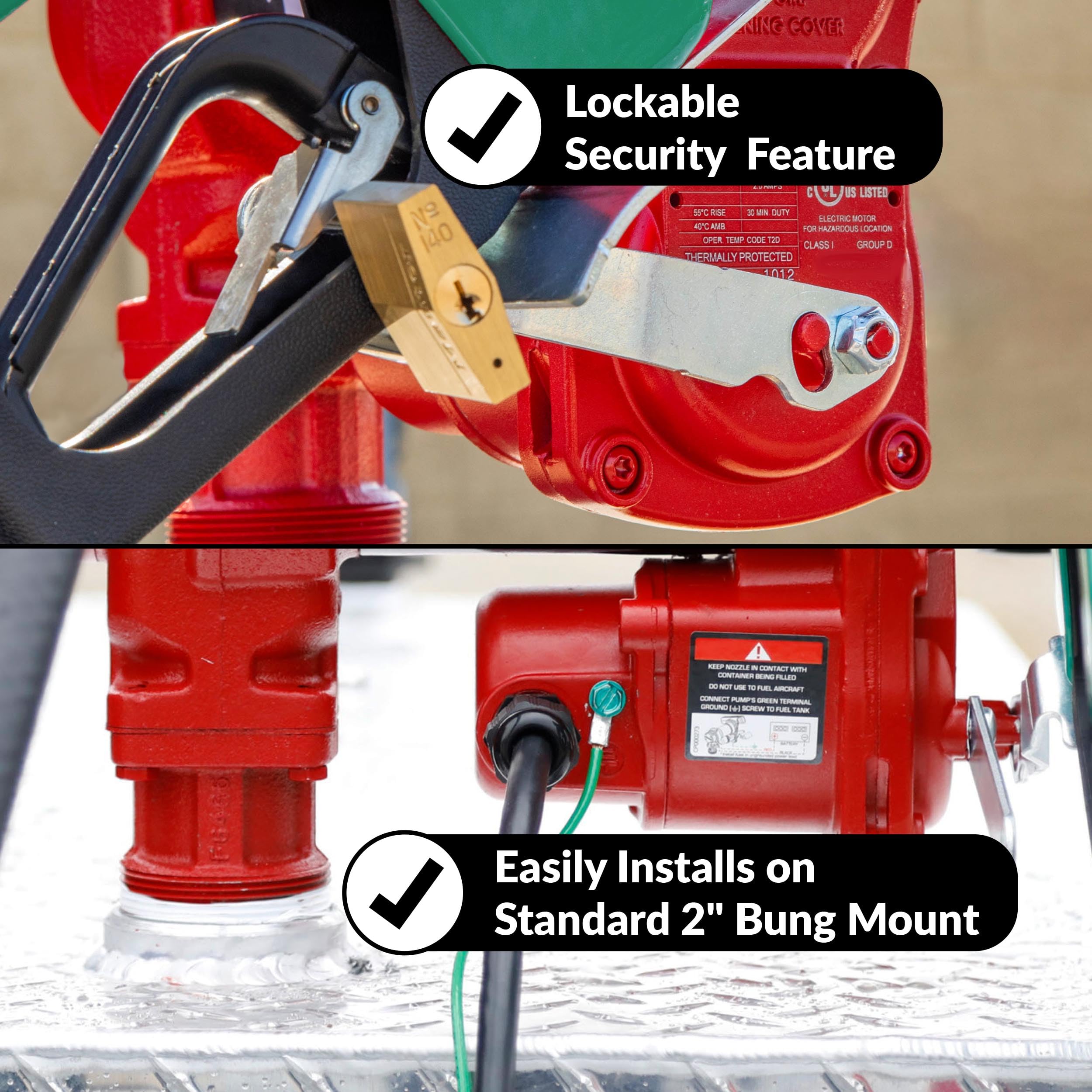 Fill-Rite pump mounted on truck tank illustrating mobile fueling use