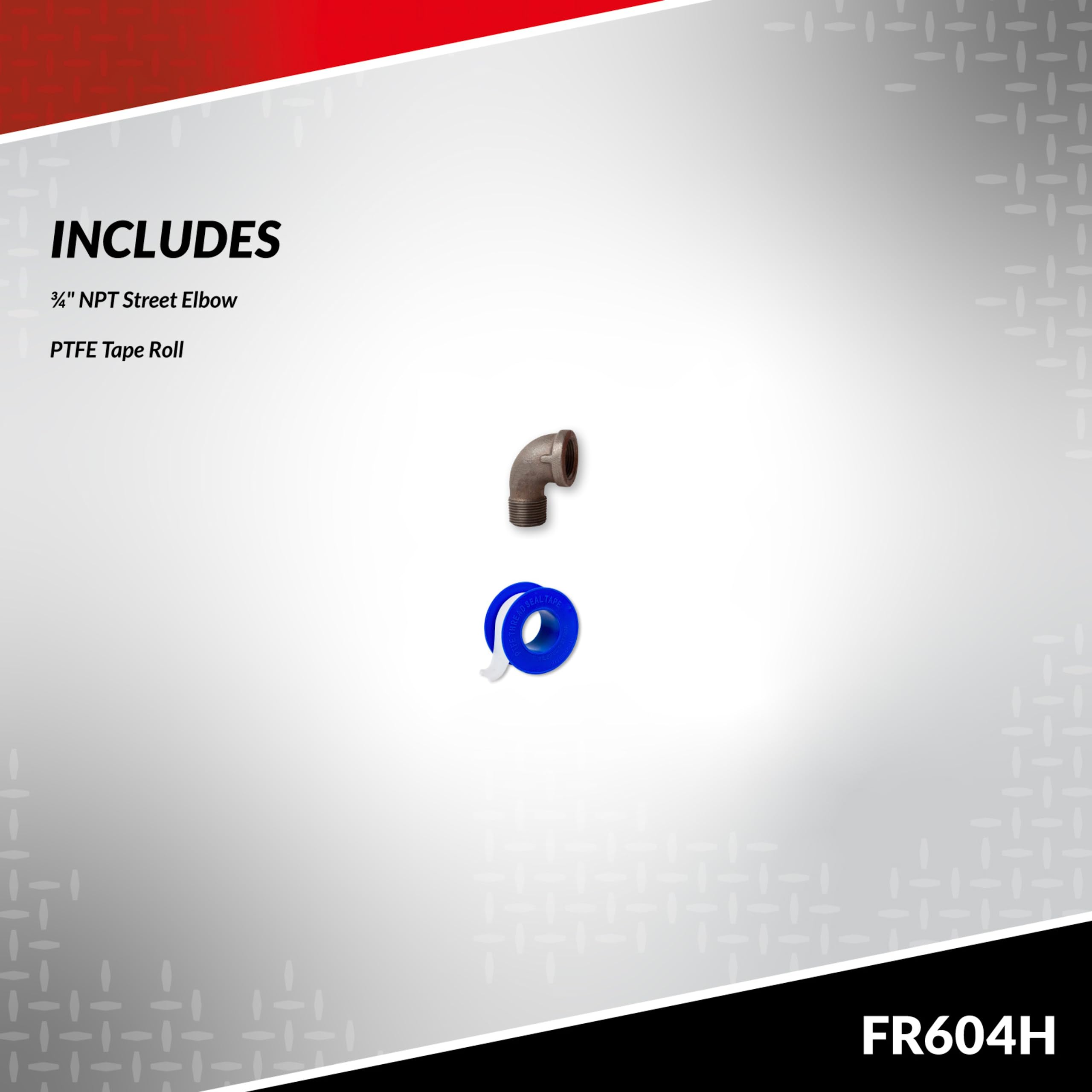 Fill-Rite FR604H cast-iron body close-up showing robust finish and long-life benefit