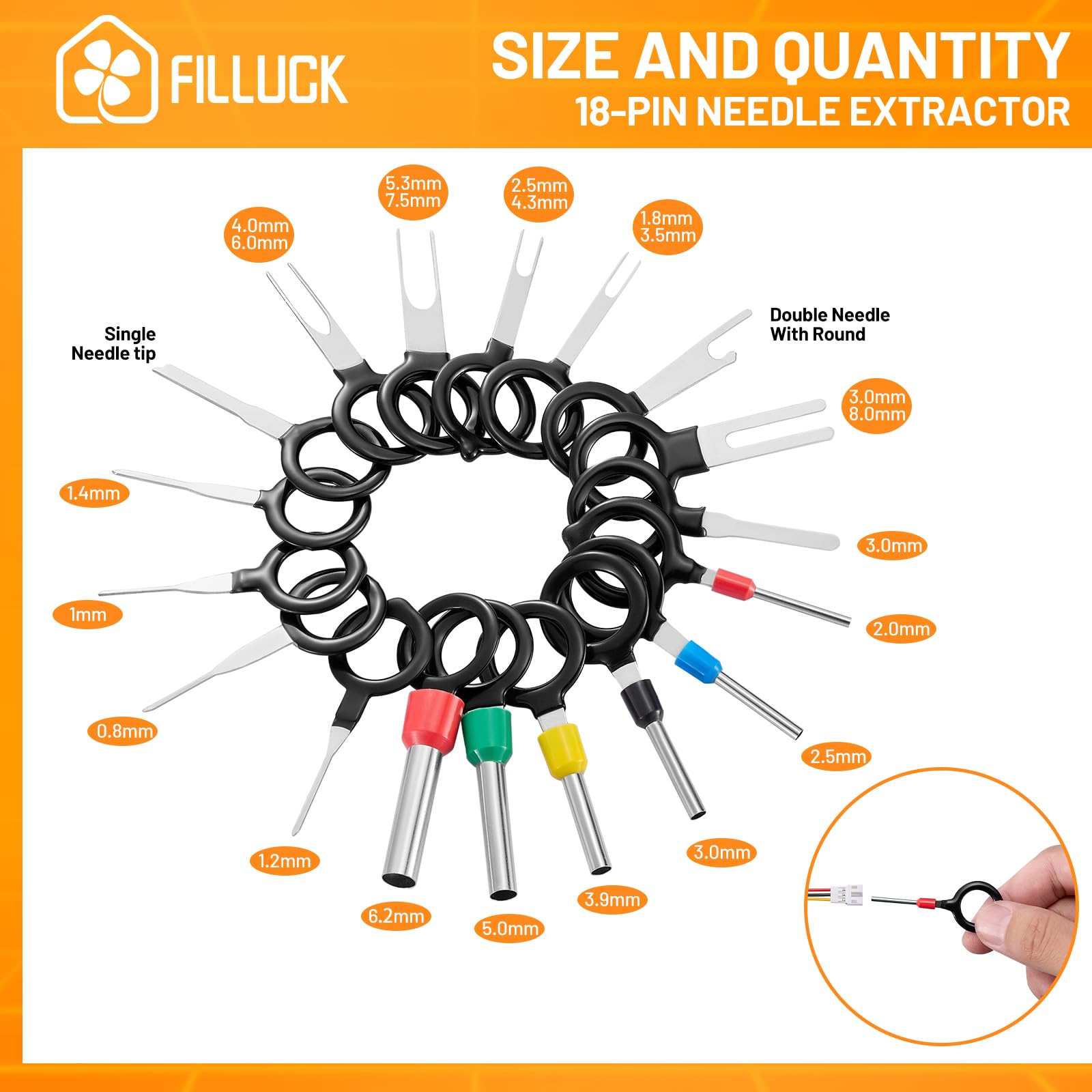 Filluck ratchet crimping tool demonstrating consistent crimps for secure joins