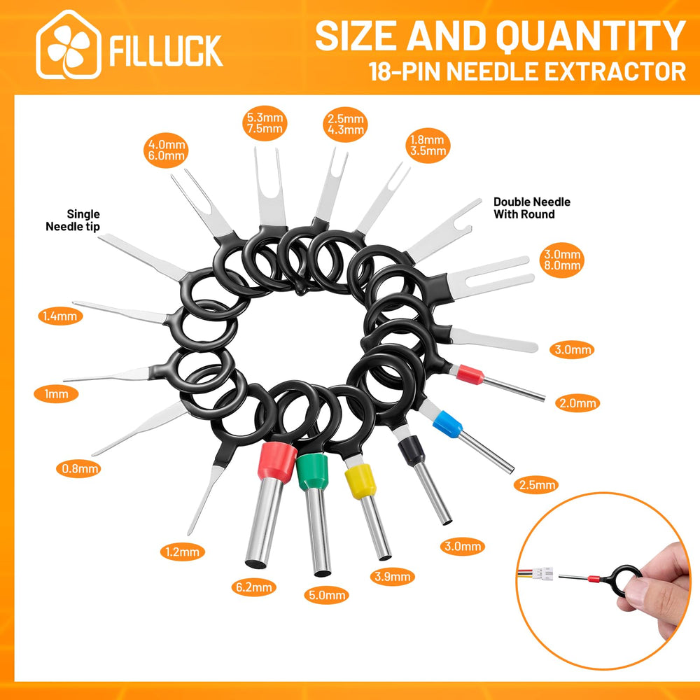 Filluck ratchet crimping tool demonstrating consistent crimps for secure joins