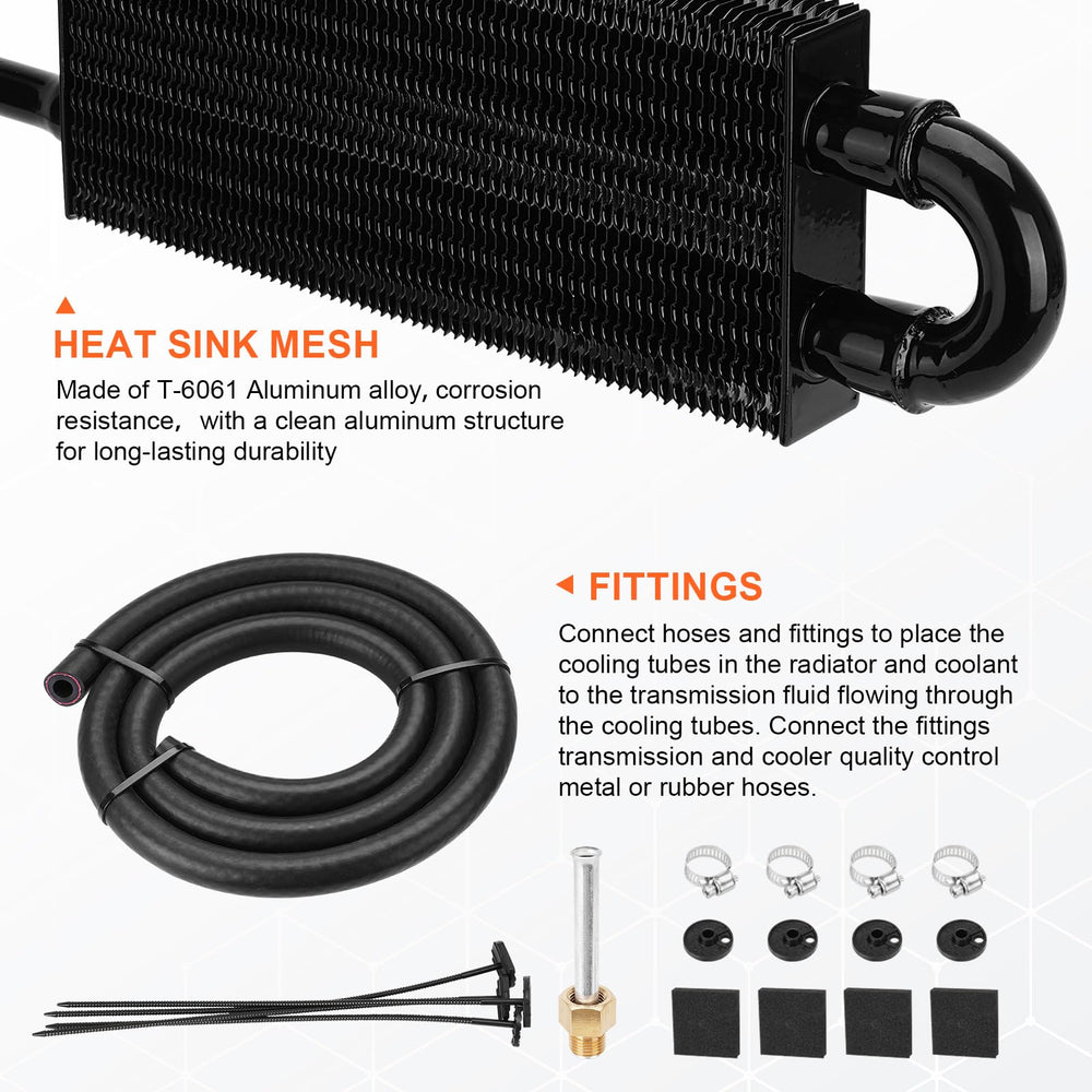 FILTERUP hose and clamp kit laid out for easy installation and secure connections
