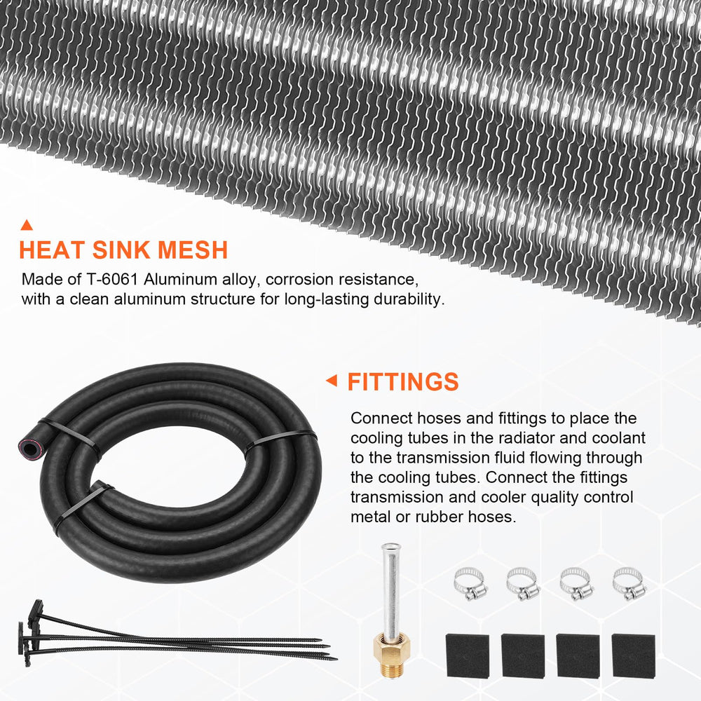 FILTERUP cooler mounted on radiator, illustrates secure placement and airflow benefit
