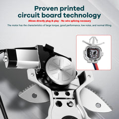 FINDAUTO mounting points detail demonstrating reinforced frame for long-lasting fit