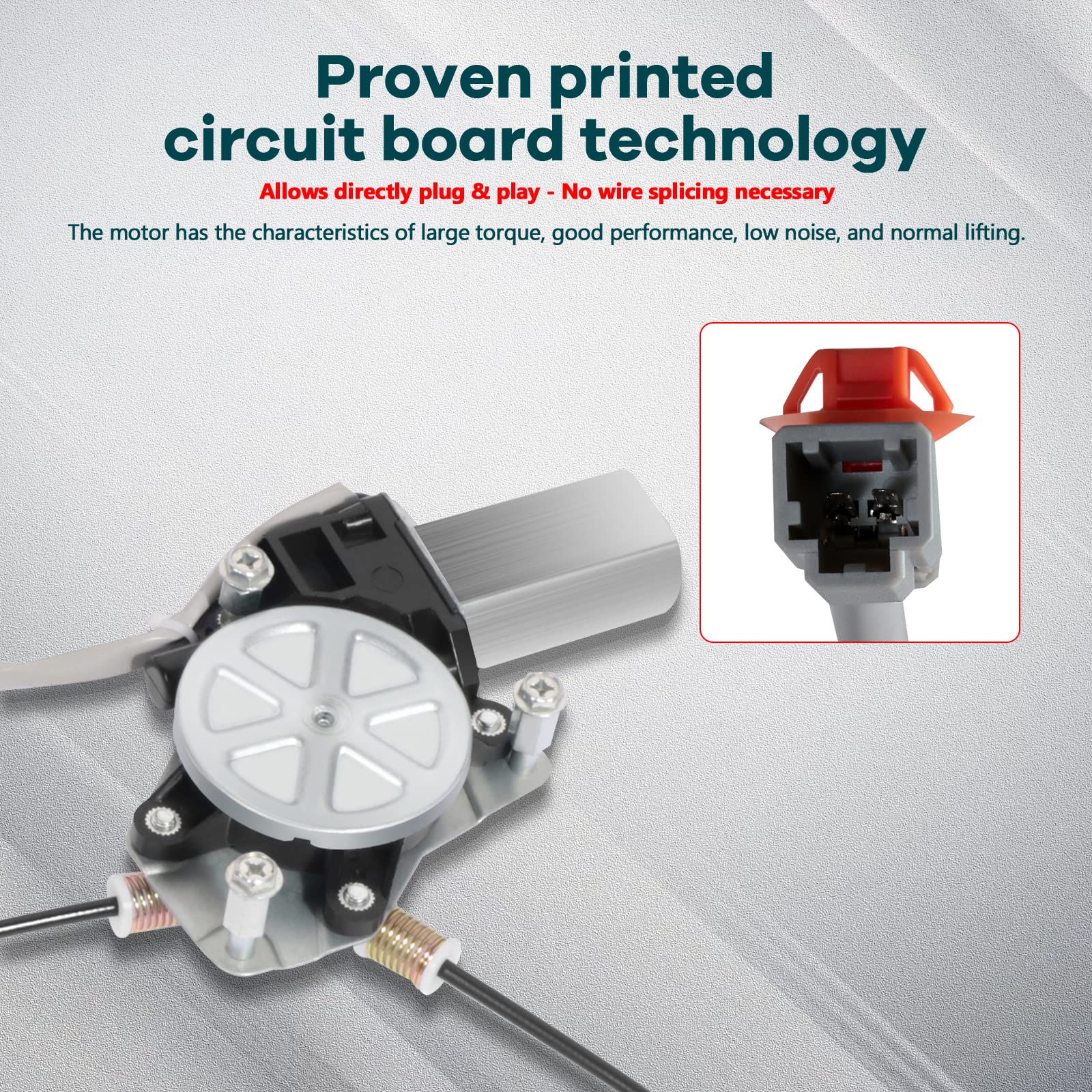 FINDAUTO regulator side detail illustrating reinforced frame for durability