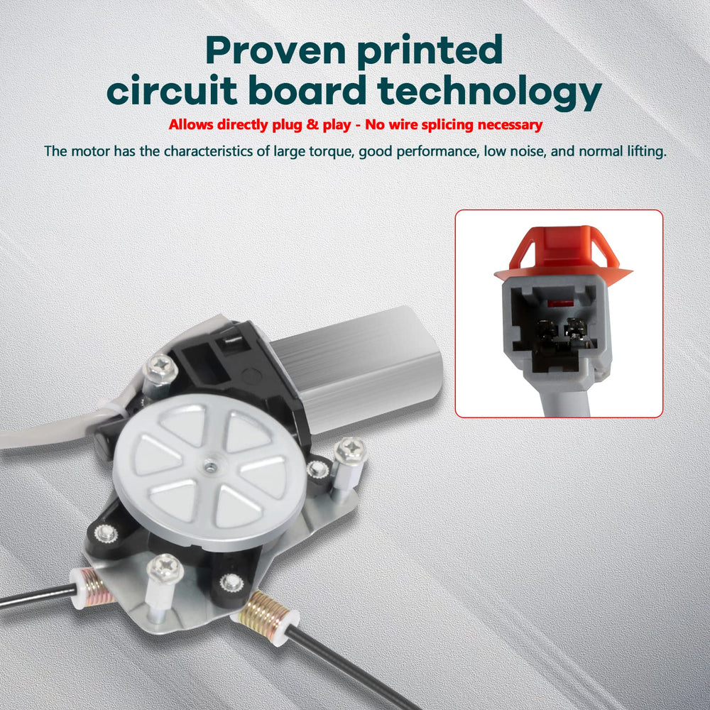 FINDAUTO regulator side detail illustrating reinforced frame for durability
