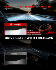 Firehawk heat sink and silent fan showing improved cooling