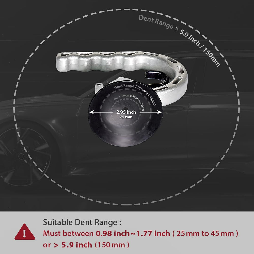 FIRSTINFO aluminum handle and black release hook showing easy control benefit