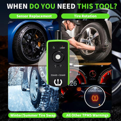 FIRSTOOL tool held in hand to show compact size and portability benefit