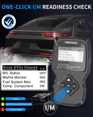 FIRSTOOL V390 showing live engine data for informed repair decisions